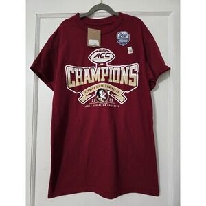 Blue 84 FSU‎ ACC Champions Florida State Seminoles 2023 Size Small T-shirt NEW